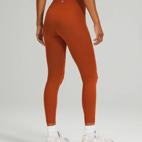 NWT Lululemon Wunder Train High-Raise Tight 25” Aztec Brick - Picture 2 of 8